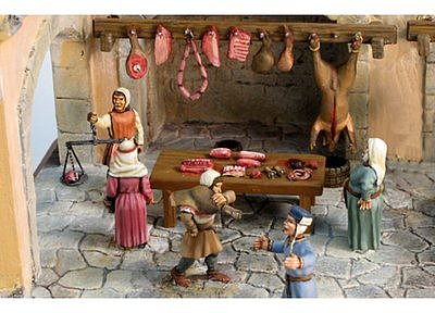 The medieval Seller of Pork 