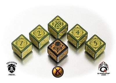 Q-Workshop: Warmachine Merc Dice 