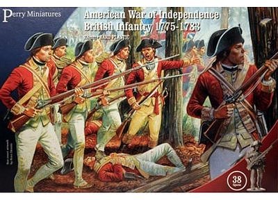 独立戦争　イギリス歩兵　1775-1783年 