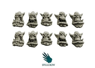 Bulky Orcs Heads 