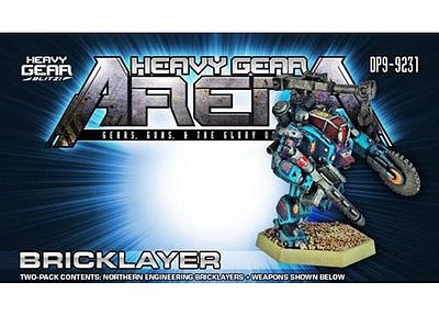 Heavy Gear Arena - Bricklayer Engineering Gear Two Pack 