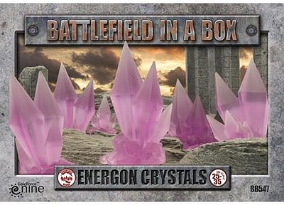 Battlefield in a Box: Crystals (Purple) 