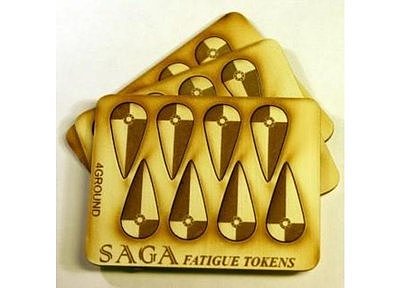 SAGA Fatigue Tokens - Kite Shields 