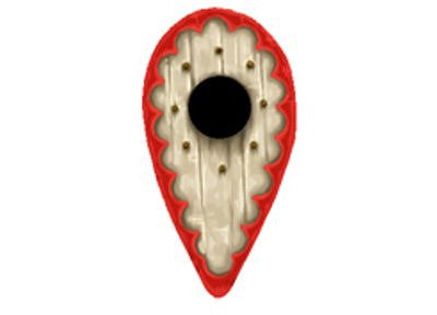 BZC(GB)08 Byzantine Cavalry Shields (Bossed Teardrop Shields) (12) 