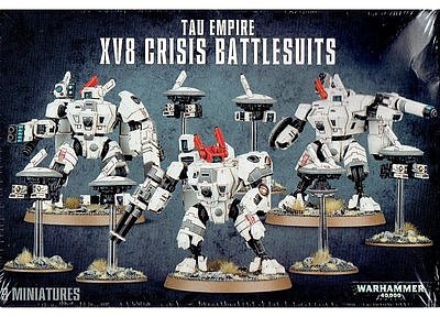 TAU EMPIRE XV8 CRISIS BATTLESUITS 