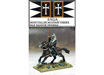  SWBB06h Military Order War Banner Bearer (1) Hopitallers  