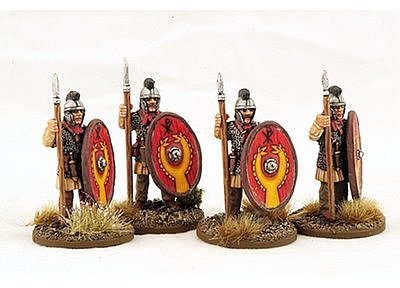LR06 Late Roman Armoued Infantry (Crested Helmet) (Standing) (4) 