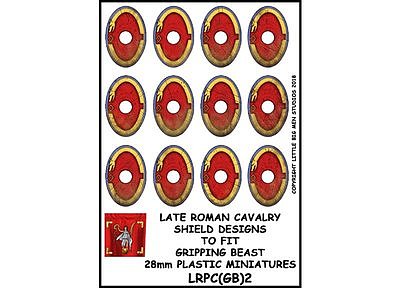 LRPC(GB)2 Late Roman Plastic Cavalry Shield Transfers  