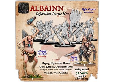 Albainn Oghurithne Monstrous Infantry Starter Host 