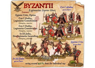 Byzantii Legionarius Infantry Starter Host 