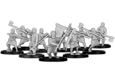 Men of Clochar, Tuanagh Unit (10x warriors w cmd) 