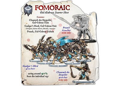 Fomoraic Gul-Gabrax Infantry Starter Host  