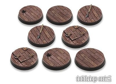 Pirate Ship Bases - 40mm DEAL (8) 