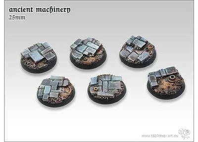 Ancient Machinery Bases - 25mm (5) 