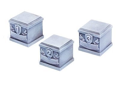 Plinths - Set 1 - 25x25x25mm (3) 