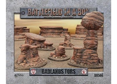 Battlefield in a Box: Badlands Tors - Mars 