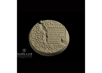 TEMPLE RUINS ROUND BASES 60MM #2 