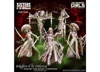  Daughters of the Orphanage - Day of the Dead Edition - Command Group (SotO - F) 