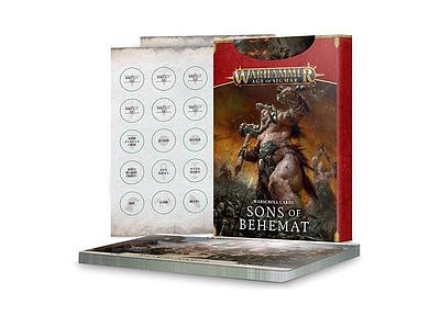 Warscroll Cards: Sons of Behemat (Japanese) 