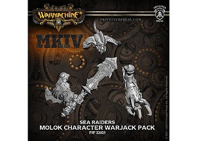 Warmachine: Orgoth Sea Raiders - Molok Character Warjack Pack 