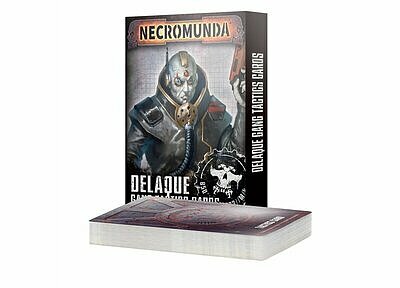 NECROMUNDA: DELAQUE GANG TACTICS CARDS (ENG) ３月３０日発売