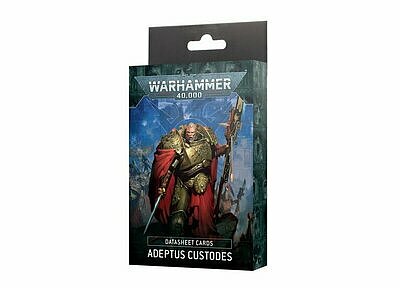 DATASHEET CARDS: ADEPTUS CUSTODES (ENG) 