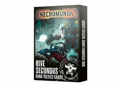 NECROMUNDA: HIVE SECUNDUS TACTICS CARDS（英語版） ８月３１日発売