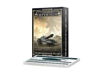 LEGIONS IMPERIALIS: DEVASTATION OF TALLARN ARMY CARDS (ENG) 