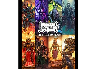 Mythic Legions: The First 10 Year hardcover book (Ennglish) Release in summer 2025