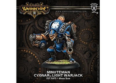 Cygnar: Minuteman Light Warjack (white metal) 